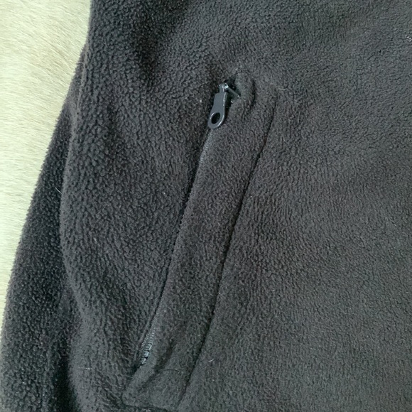 Mens BANFF NATIONAL PARK Alberta Canada Black Embroidered Full Zip Fleece Jacket - Picture 6 of 12